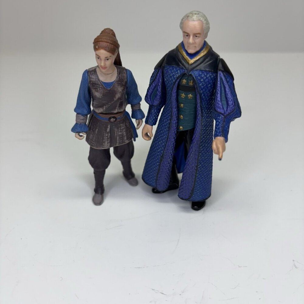 1998 Star Wars The Phantom Menace Senator Palpatine/Queen Padme Amidala Figures